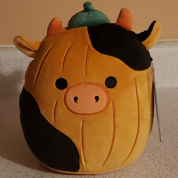 SELECT SERIES‼️ NWT - Squishmallows Connor the Pumpkin Cow - Mallow Mash 2024 - Picture 12 of 12